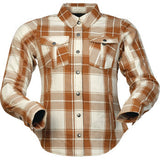 Z1R Women's Ashwood Flannel - Brown - 2W 2822-1872