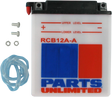 Parts Unlimited Battery - Yb12a-A Cb12a-A