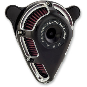 PERFORMANCE MACHINE (PM) Air Cleaner Jet Contrast Cut Touring 2024+ 0206-2167-BM