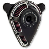 PERFORMANCE MACHINE (PM) Air Cleaner Jet Contrast Cut Touring 2024+ 0206-2167-BM