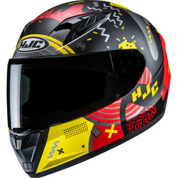 HJC Youth Y10 Helmet - Mika - MC1SF - Large FP70NUSG0S1V