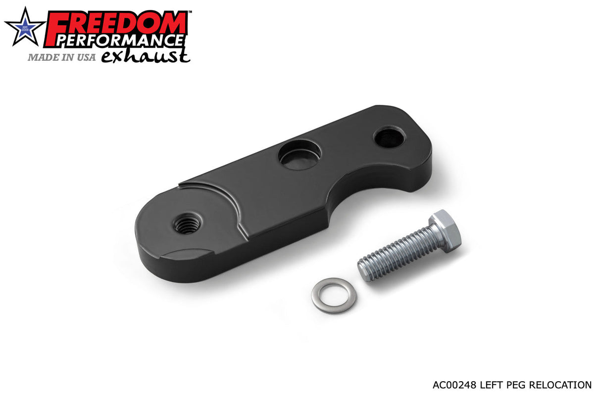 HARLEY SOFTAIL ACCESSORIES PEG RE-LOCATOR  BRACKET AC00248 for FAT BOY & BREAKOUT 2018-PRESENT