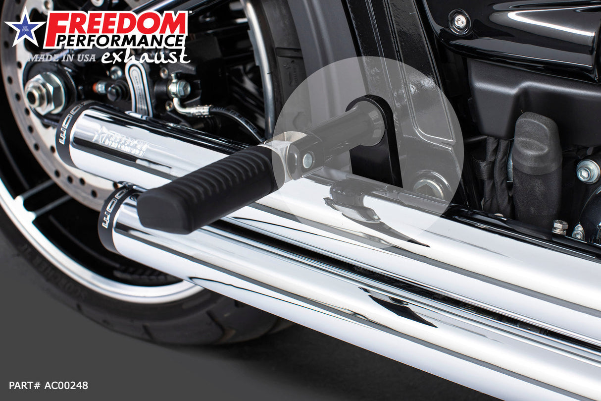 HARLEY SOFTAIL INDEPENDENCE STAGGERED DUALS