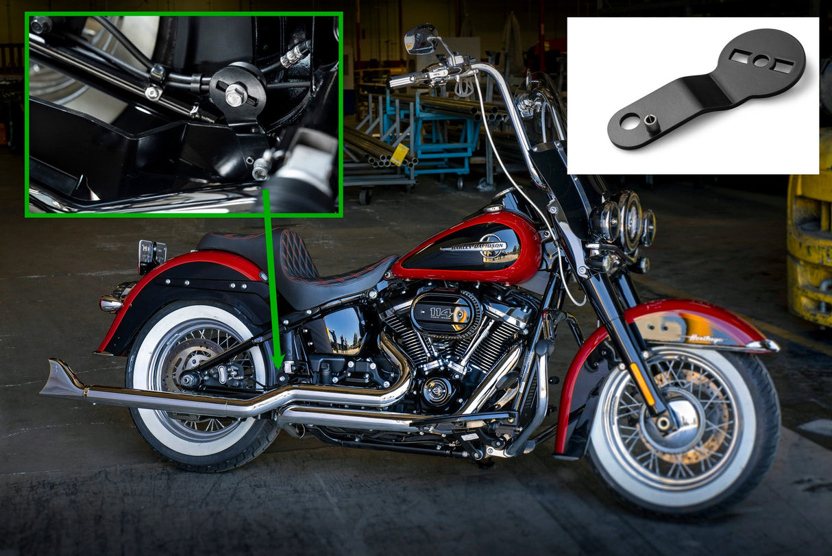 HARLEY SOFTAIL ACCESSORIES SADDLEBAG ADAPTER BRACKET 2018-2024