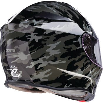 Z1R Solaris 2.0 Modular Helmet - Camo - Black/Gray - XL 0100-2611