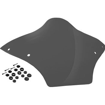 MEMPHIS SHADES Windshield - BRL Race Bubble - Dark Smoke - FLTRX MBR100310
