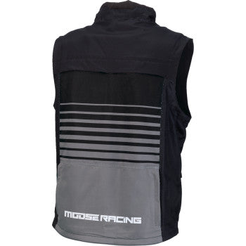 MOOSE RACING Moto Vest - Black/Gray - 3XL 2830-0643