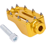 THRASHIN SUPPLY CO. Aggressor Brake Pedal - Gold - Touring TSC-2221-5