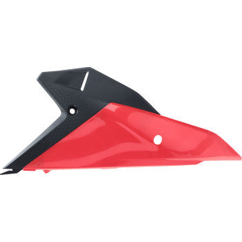 ACERBIS Side Panels - Upper/Lower - Black/Red - Honda