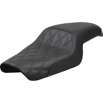 SADDLEMEN Profiler™ Seat - XL - Lattice Stitch - Black - Sportster S '21-'25 821-36-149