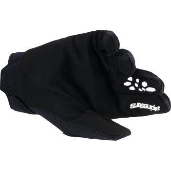 ALPINESTARS Youth Full Bore V2 Gloves - Black/White - 3XS 3540226-12-3XS