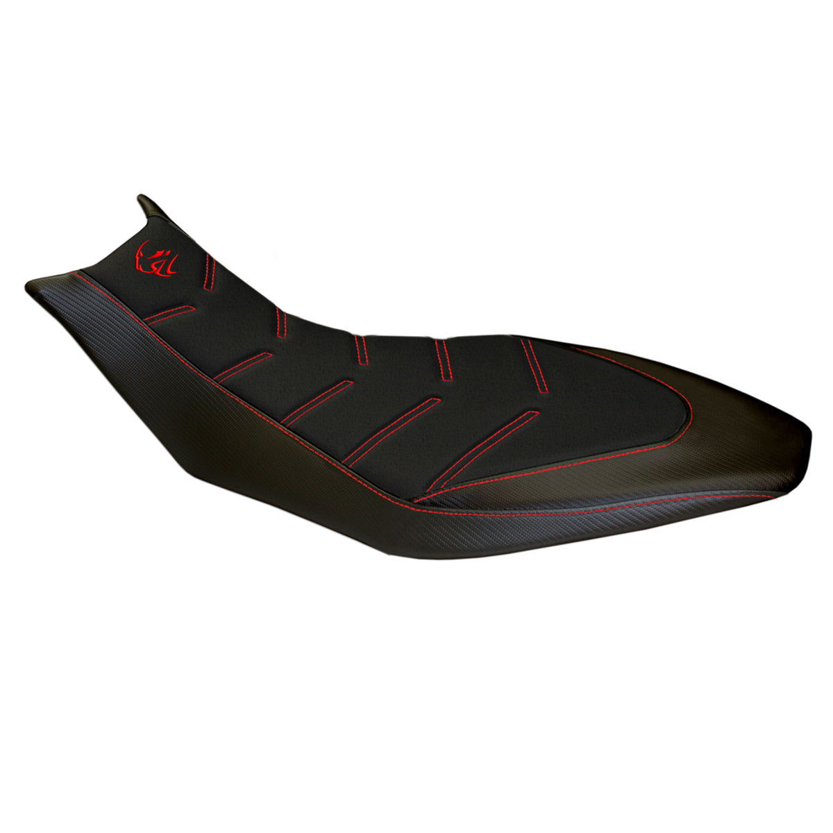 Tappezzeria Italia Aprilia Dorsoduro 750 900 1200 2010-2020 Seat Cover Ultragrip in Black