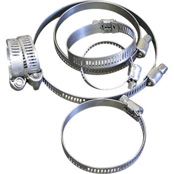 HELIX Hose Clamps - Worm Drive - 10 mm - 27 mm - 10 Pack 111-6210