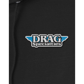 THROTTLE THREADS Hoody Dragspec Black Sm DRG29PC78HBKSR