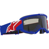 ALPINESTARS GOGGLES Goggle Vision 5 Corp Bl/Rd/Wht/Dk Smoke 5100826-7295