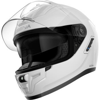 SENA Phantom Helmet - Gloss White - Medium PHANTOM-GW00M3