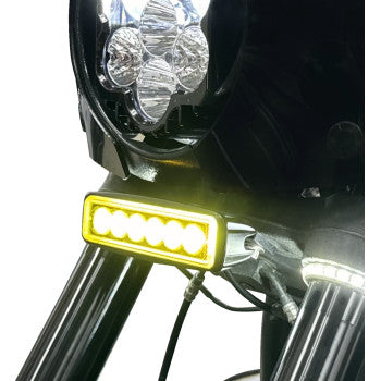 CUSTOM DYNAMICS Mount - Light Bar - Textured Satin Black - FXLRS LB-HP-LRS
