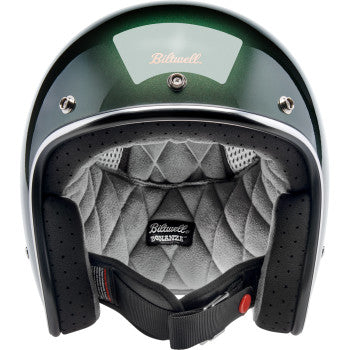 BILTWELL Bonanza Helmet - Metallic Sierra Green - Medium 0104-3524