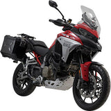 SW-MOTECH TRAX ADV Aluminum Case System - Black - Ducati Multistrada V4 '21-'24 KFT.22.822.70200/B