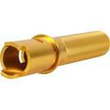 THRASHIN SUPPLY CO. Throttle Tube - Knurled - 1" - Gen 2 TBW - Gold TSC-2806-5