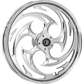 RC COMPONENTS Wheel for Hub Mounted Rotor - Savage - Front - Chrome - 21x3.5 0321350-85C257-21AC