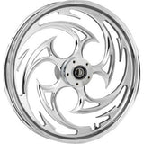 RC COMPONENTS Wheel for Hub Mounted Rotor - Savage - Front - Chrome - 21x3.5 0321350-85C257-21AC