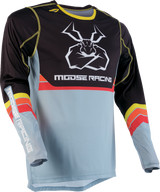 MOOSE RACING Agroid Jersey - Gray/Yellow - 2XL 2910-7516