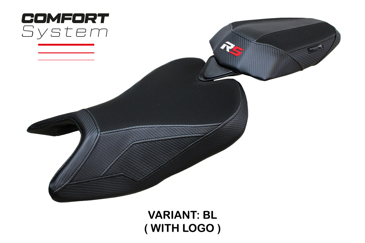 Tappezzeria Italia Aprilia RS 457 2023-2025 Seat Cover Comfort in Black