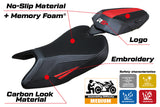 Tappezzeria Italia Aprilia RS 457 2023-2025 Seat Cover Comfort in Red and Black