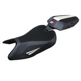 Tappezzeria Italia Aprilia RS 457 2023-2025 Seat Cover Comfort in White and Black