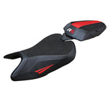 Tappezzeria Italia Aprilia RS 457 2023-2025 Seat Cover Ultragrip in Red and Black