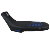 Tappezzeria Italia Aprilia Tuareg 660 2021-2025 Seat Cover Ultragrip in Blue and Black