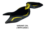 Tappezzeria Italia Aprilia RS 660 2021-2025 Seat Cover in Yellow and Black