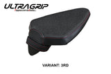 Tappezzeria Italia Aprilia RSV4 2021-2025 Passenger Seat Cover Ultragrip in Red and Black
