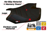 Tappezzeria Italia Aprilia RSV4 2009-2020 Seat Cover Comfort Ultragrip in Black
