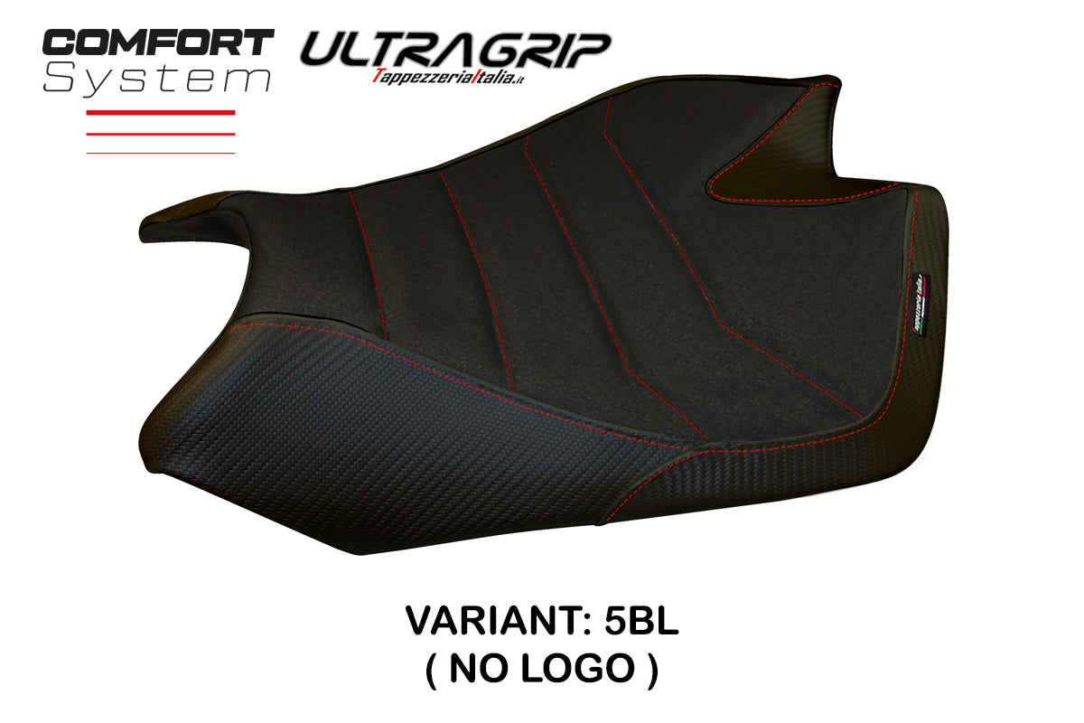 Tappezzeria Italia Aprilia RSV4 2009-2020 Seat Cover Comfort Ultragrip in Black