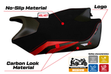 Tappezzeria Italia Aprilia RSV4 2009-2020 Seat Cover in Velvet Red and Black