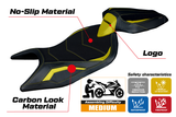 Tappezzeria Italia Aprilia Tuono 660 2021-2024 Seat Cover in Yellow and Black