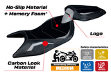 Tappezzeria Italia Aprilia Tuono 660 2021-2024 Seat Cover Comfort in Silver and Black