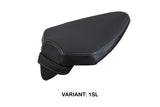 Tappezzeria Italia Aprilia Tuono V4 Factory 2021-2025 Passenger Seat Cover in Silver