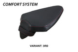 Tappezzeria Italia Aprilia Tuono V4 Factory 2021-2025 Passenger Seat Cover Comfort in Red