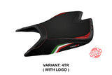 Tappezzeria Italia Aprilia Tuono V4 Factory 2021-2025 Seat Cover in Italy Flag