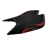 Tappezzeria Italia Aprilia Tuono V4 Factory 2021-2025 Seat Cover Comfort in Red and Black