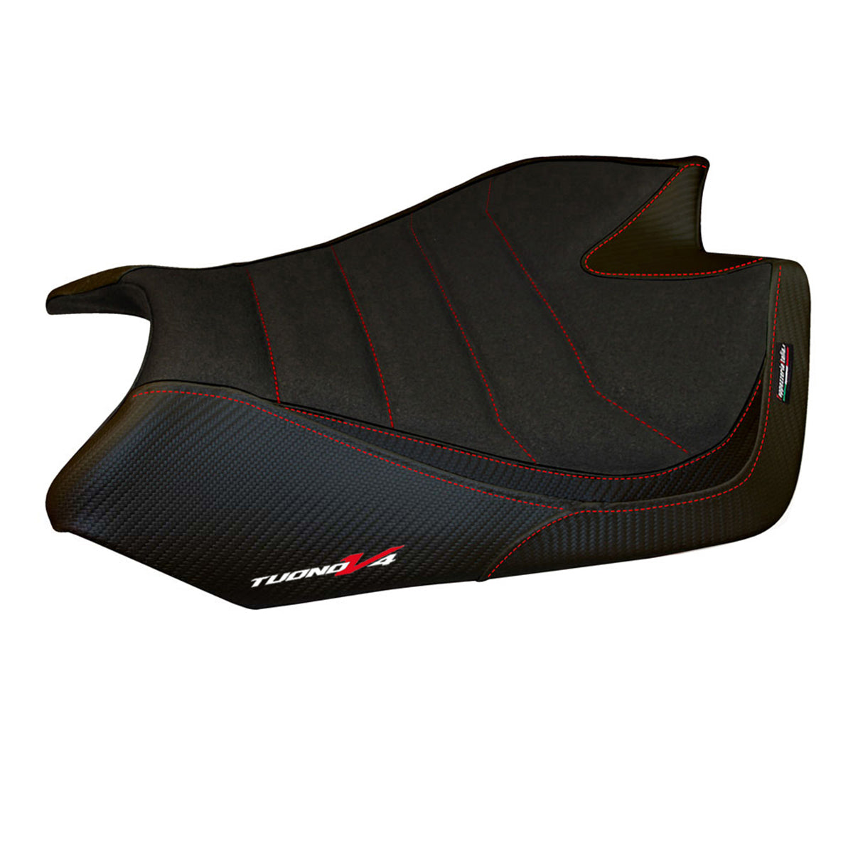 Tappezzeria Italia Aprilia Tuono V4 2011-2020 Seat Cover Ultragrip in Black