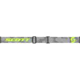 SCOTT Split OTG Goggle - Light Gray/Neon Yellow - Clear Works Lens 285537-7697113