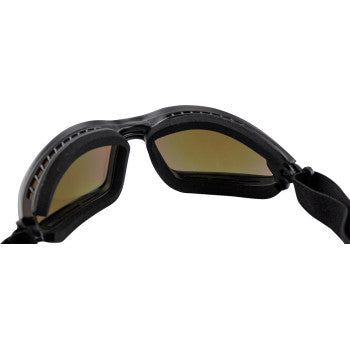 BOBSTER Sunglasses Goggles Ballast Black Crimson Red-Yel Mirror BBL002