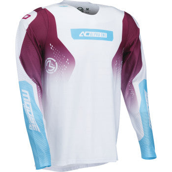 MOOSE OFFROAD Jersey Alpha One Purple/Blue Lg 2910-8817