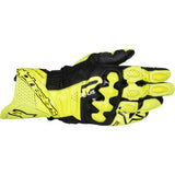 ALPINESTARS GP Plus R V3 Leather Gloves - Fluo Yellow/Black - Large 3550825-551-L