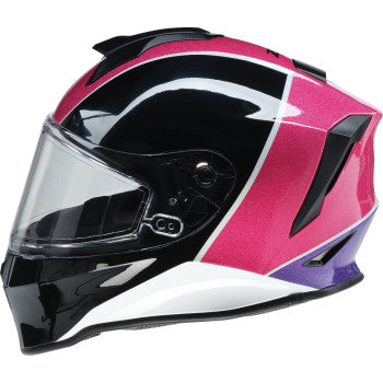 Z1R Youth Warrant 2.0 Snow Helmet - Fresh Pow - Pink/Purple - Medium 0122-0136