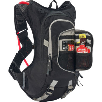 USWE Moto Hydration Pack - 8L - Black/Gray 2083401